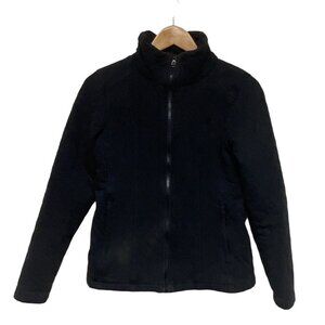 The North Face Jacket Women's Quilted Full Zip Black Jacket Size Small Outdoor
